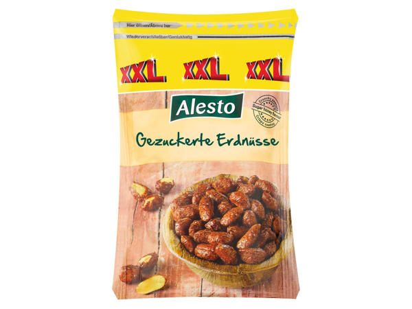 ALESTO Gezuckerte Erdnüsse 350 g