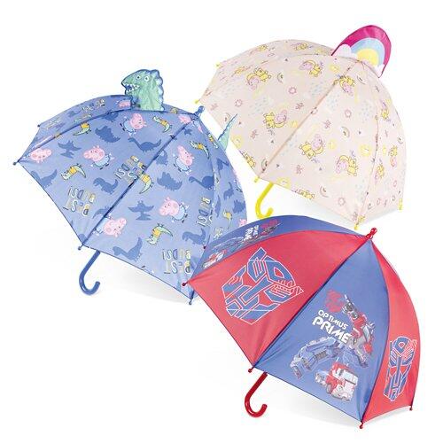 HASBRO Kinder Regenschirm, 3D-Effekt