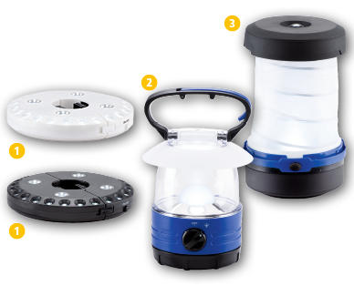 Lampe de camping à LED ADVENTURIDGE(R)