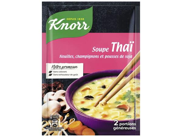 Knorr soupe Thaï