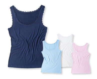 Débardeur avec de la dentelle pour femmes BLUE MOTION
