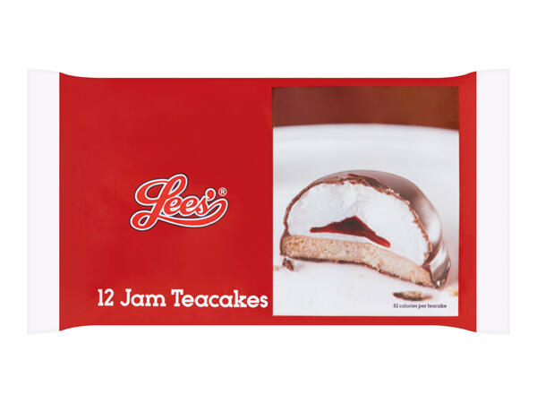 Lees' 12 Jam Teacakes