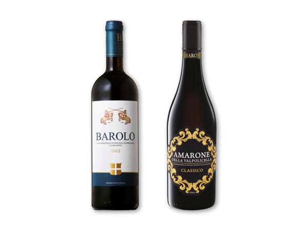Barolo og Amarone