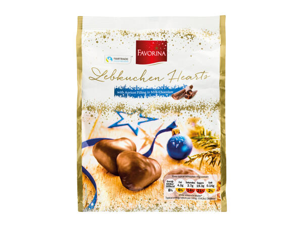 Favorina Filled Lebkuchen Hearts