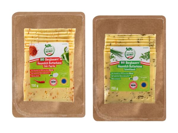 Bio Bergbauern Heumilch Käsescheiben