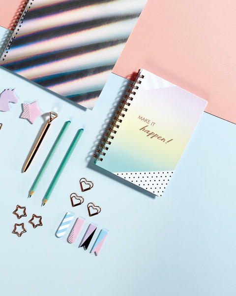 A4 Make it Happen Notebook