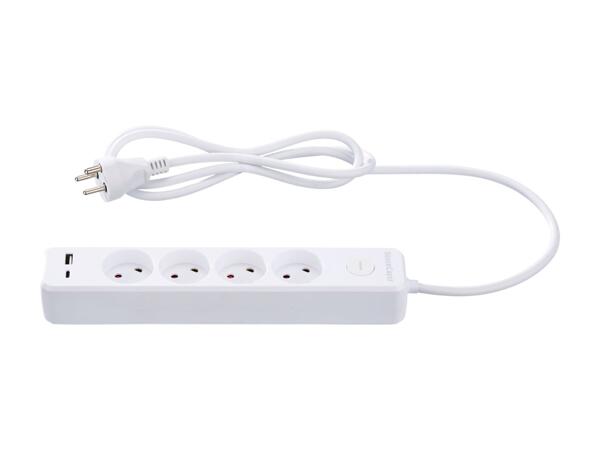 Stikdåse med USB