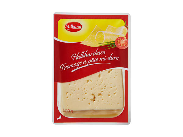 Fromage à pâte mi-dure en tranches