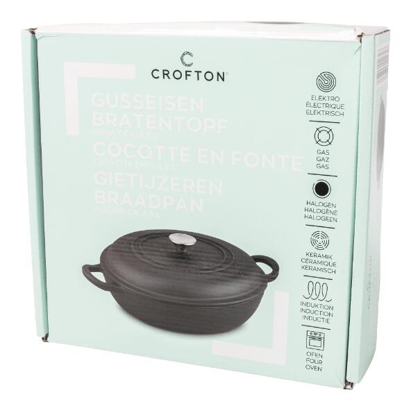 CROFTON(R) Sauteuse en fonte de 30 cm