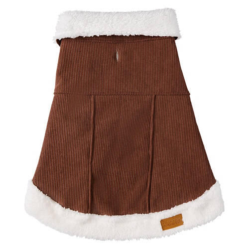 Pet Corduroy Vest - Brown, L