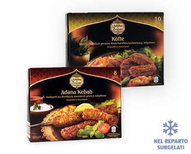 Adana Kebap/Polpette SCHÄTZE DES ORIENTS
