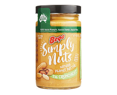 Bega Simply Nuts Natural Peanut Butter 650g