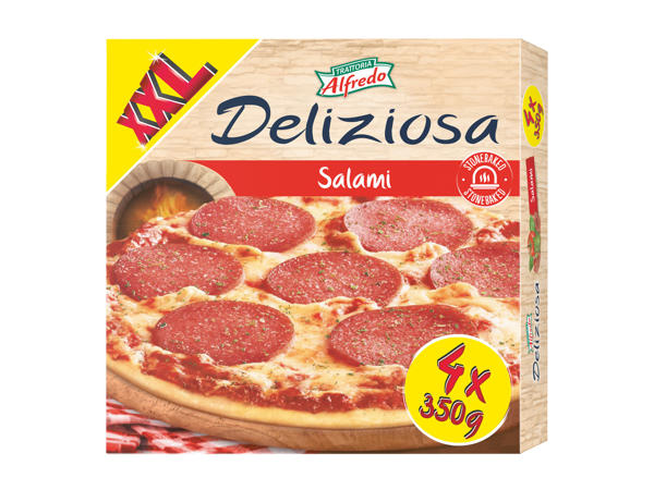Stenugnspizza Margherita