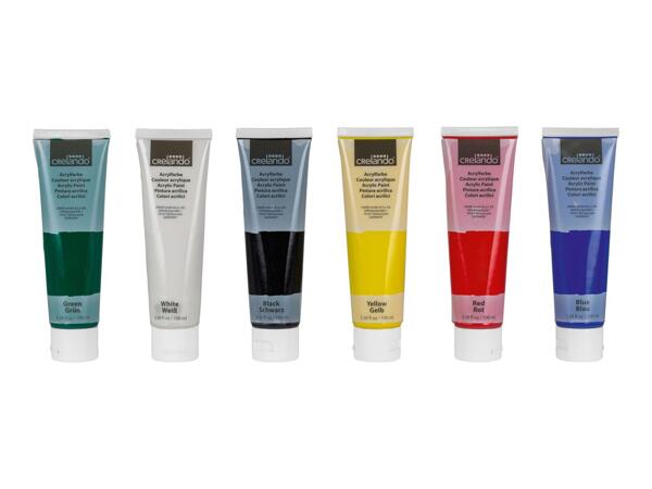 Crelando Acrylic Paints Basic Colours