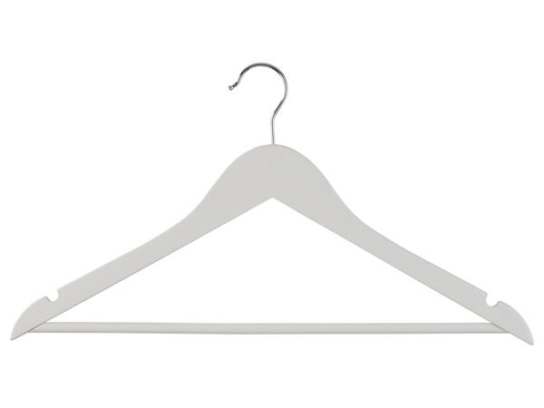 Wooden hangers, 2 or 6 pieces