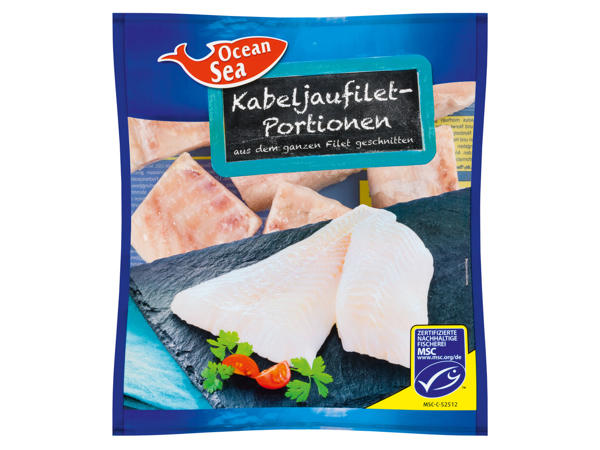 OCEAN SEA Kabeljaufilet-Portionen