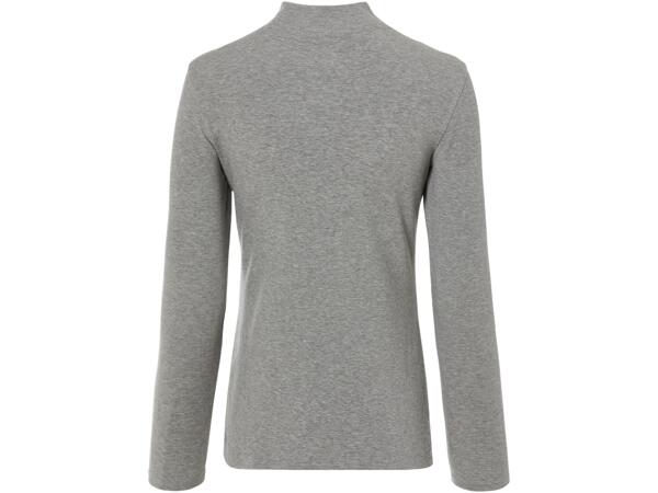 Ladies' Ribbed Roll-Neck Tops