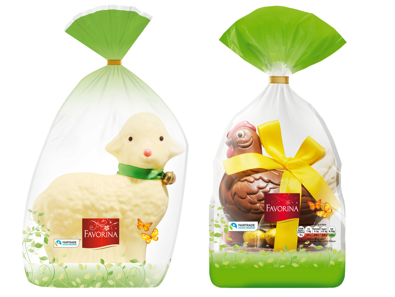 FAVORINA Osterlamm/Osterhenne