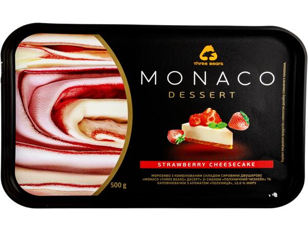 Monaco Strawberry Cheesecake Dessert