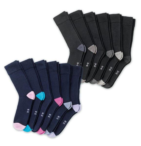 Vollfrottee-Socken 6 Paar