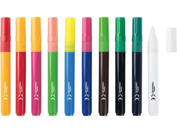 Magic markers, 10 pieces or scissors set, 2 pieces