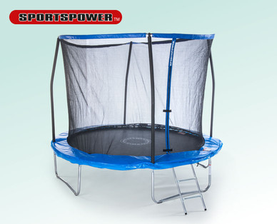 SPORTSPOWER Trampolin mit Sicherheitsnetz