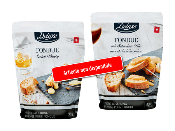 Fondue al Whisky/ alla birra