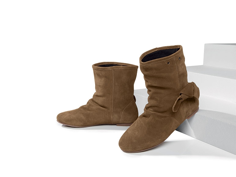 Bottines en cuir