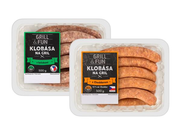 KLOBÁSA NA GRIL
