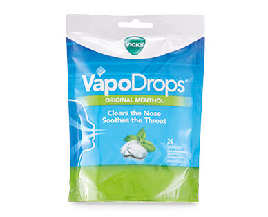 Vicks Menthol Vapodrops 24pk