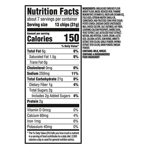 Toasted Cheddar Chips, 8.1 oz