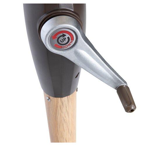 Alu-Schirm Wood-Alu 330 natur