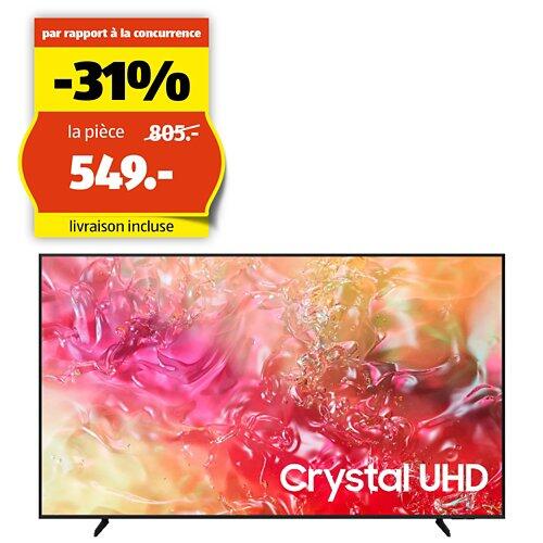 SAMSUNG TV 65" (163 cm), 3840 × 2160 (Ultra HD 4K), LED-LCD, UE65DU7190 UXXN