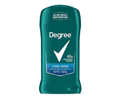 Degree Cool Rush or Shower Clean Antiperspirant