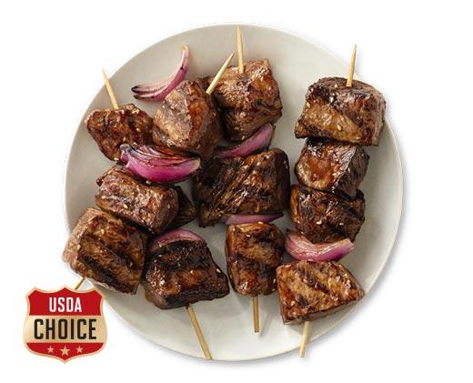 Fresh 
 USDA Choice Beef Kabob Cubes