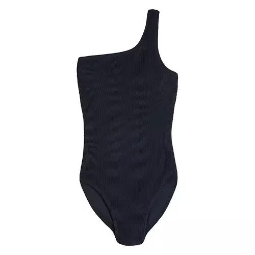 Ladies Premium Swimsuit - Black, L