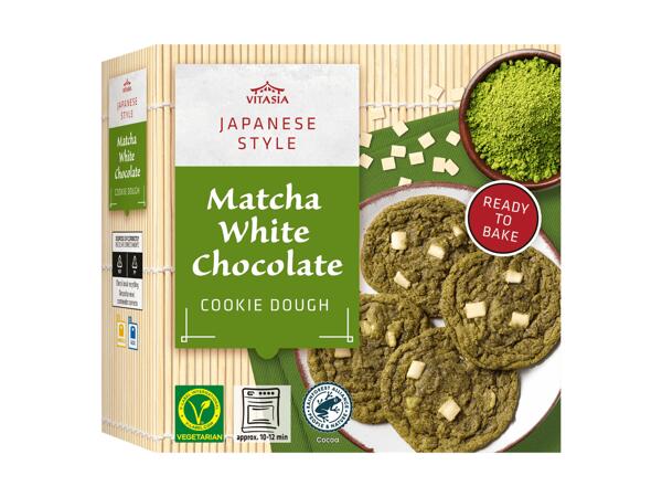 Cookies au chocolat blanc et matcha