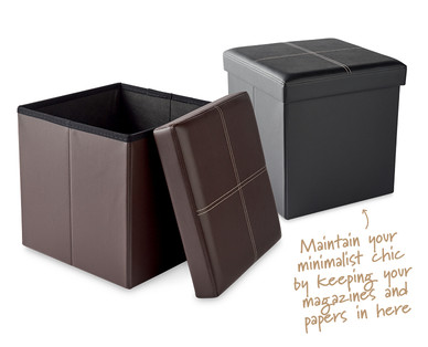 Small Storage Pouffe
