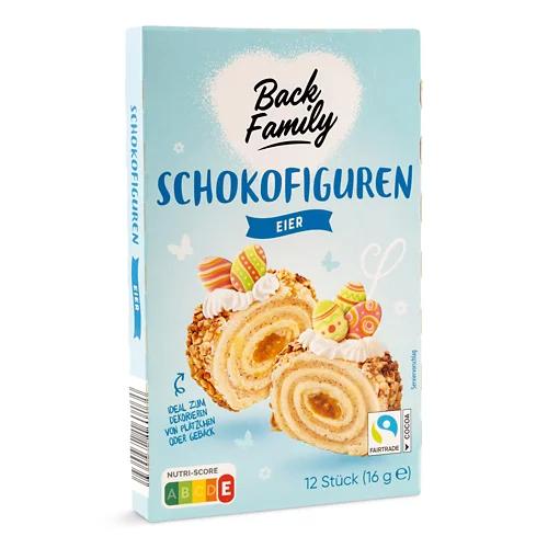 BACK FAMILY Schokodekoration, Eier