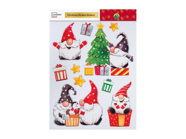 Livarno Home Christmas Window Stickers