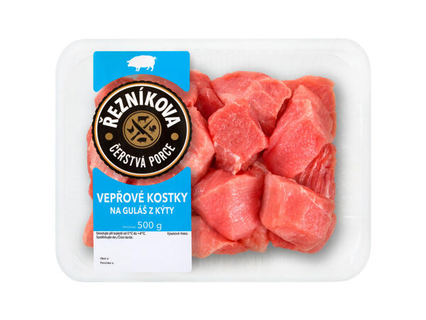 VEPŘOVÉ KOSTKY NA GULÁŠ