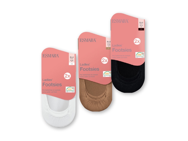 Esmara(R) Ladies' Seamless Footsies