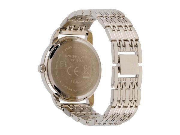 Auriol Watch with Stainless Steel Woven Strap & Jewellery Set
