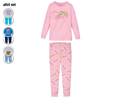 PAW PATROL
PIGIAMA PER BAMBINI PICCOLI