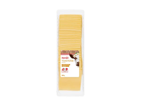 Toastkäse in Scheiben