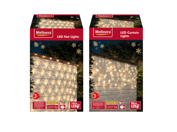 Melinera LED-ljusgardin