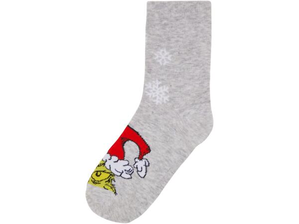 PONOŽKY GRINCH - 2 PÁRY