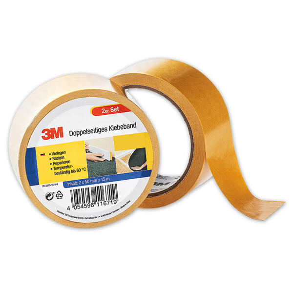 Doppelseitiges Klebeband 2er-Set
