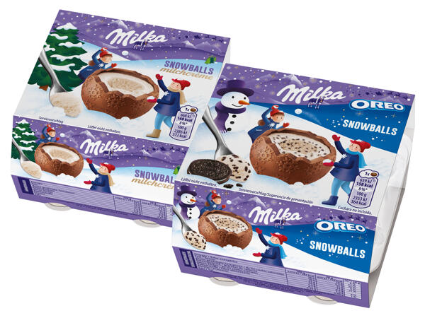 Milka Snowballs