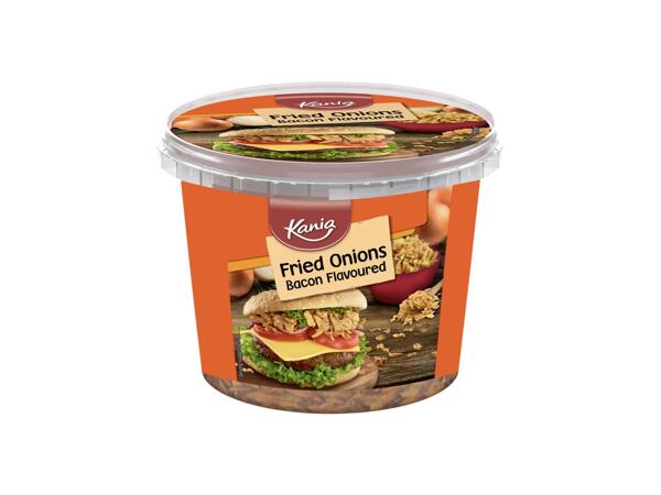 Fried onions bacon flavoured